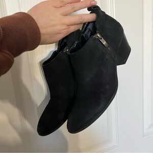 Franco Sarto Black Ankle Boots Women’s Size 6